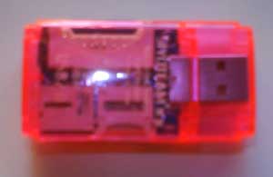 External USB Multi Mini Card Reader<!--CL-->