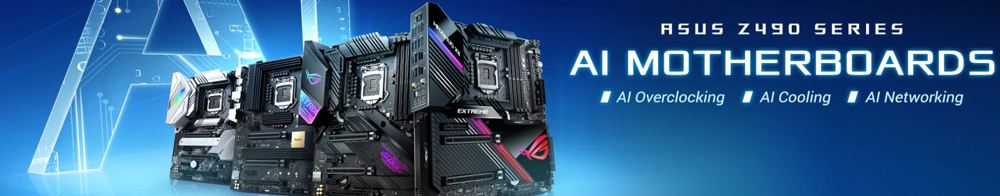 ASUS Z490 Motherboards